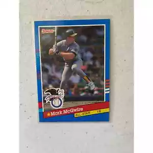 Donruss 1991 Mark McGuire Baseballkarte - Bild 1 von 2