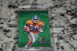 Terrell Davis Playoff First and Ten Autograph - Imagen 1 de 2