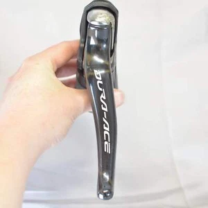 Shimano Dura Ace 9000 ST-9000 LEFT/FRONT 2 Speed STI Shifter, 7/10 Nice - Imagen 1 de 8