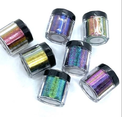 Dara Ettinger $120 Set Of 6 Duo chrome Glitter Eye Shadow New & Sealed - Image 1 of 4