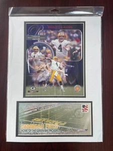 Green Bay Packers Lambeau Field BRETT FAVRE 300th Touchdown Stamp Commemorative - Picture 1 of 1