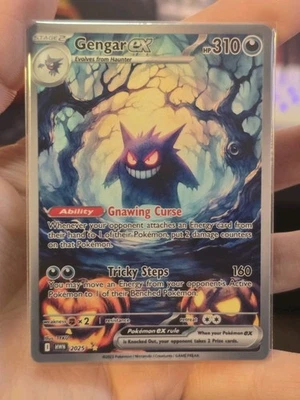 Halloween! Gengar Ex Pokémon Novelty Card Special Illustration Rare *SEE DESC* - Image 1 of 2