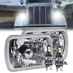Faro LED Hi-Lo DRL Punto 5x7" 7x6" pulgadas H6054 para Peterbilt 365 367 08-2020 - Imagen 1 de 12