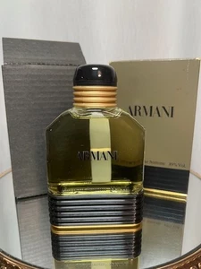 Armani Eau Pour Homme Giorgio Armani edt 100 ml Vintage 1984 Original. - Bild 1 von 6