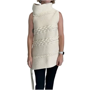 The Row Ivory Chunky Knit Tunic size XS / S Very Rare - Picture 1 of 16