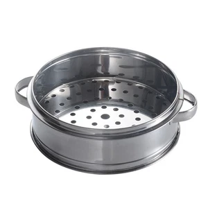 Cesta asiática para bebé vaporera de acero inoxidable para cocinar olla al vapor - Imagen 1 de 12