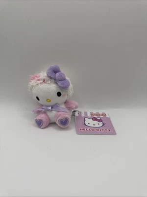Hello Kitty X Round1 Exclusive Panda Costume Pink Mini Plush 3” New With Tags - Image 1 of 4