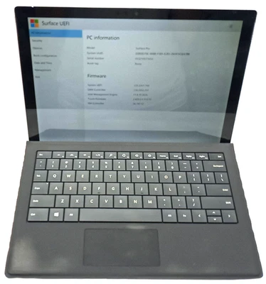 Microsoft Surface Pro TOUCH i5-7300u@2.60GHz 8GB RAM 128GB NVMe Sin OS SB193 Foto 1 de 4