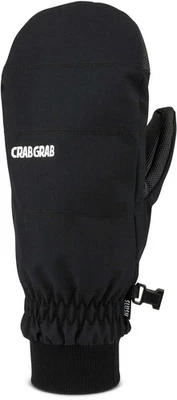 CRAB GRAB Ski Snowboard handschuhe SLUSH Fäustling 2026 true black Gloves Winter