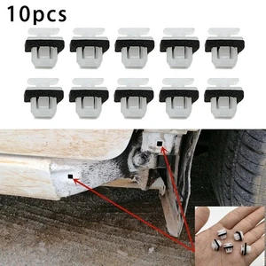 High Quality Kits New Clips Trim White & Black For Honda Moulding Plastic - Picture 1 of 12