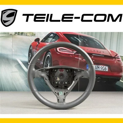 ORIG. Volante Porsche 911 997.1 /Boxster/Cayman 987.1/3 radios cuero gris piedra Foto 1 de 3