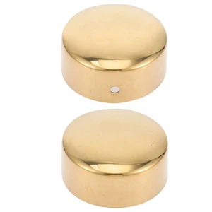 2pcs Stainless Steel Handrail End Caps Durable Tube Plug for 50mm Diameter - Picture 1 of 12