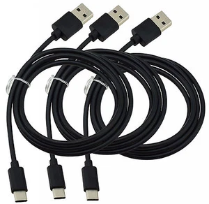 3X USB Tipo C Cable de Datos USB Carga para Samsung Galaxy S8 Plus S8+ - Imagen 1 de 2