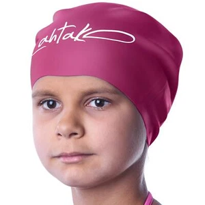 Swim Caps for Long Hair Kids 100% Silicone Waterproof Girls Boys Teens - Picture 1 of 9