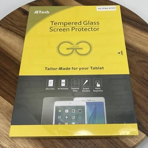 JETech Screen Protector for Apple iPad 2 3 4 (Old Model) Tempered Glass Film - Picture 1 of 8