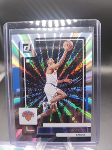 🔥🔥2022-23 Donruss Immanuel Quickley Silver Laser /149 