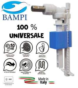 GALLEGGIANTE BAMPI VALVOLA MAGNETIC SILENZIOSO 3/8" CASSETTA SCARICO WATER WC - Foto 1 di 2