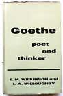 Goethe Poet and Thinker Wilkinson and Willoughby Kurtka przeciwpyłowa w twardej oprawie 1970