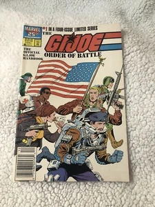 Marvel G.I. Joe Order of Battle #1  DEC 1986 - Picture 1 of 4