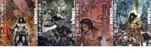 Conan the Barbarian Vol. 1-4 set Nov Robert E. Howard Katsuya Terada - Picture 1 of 6