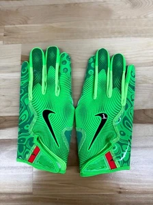 Nike Vapor Jet 8.0 Football Gloves Men's Large Rage Green/Jungle Green NEW! - Picture 1 of 10