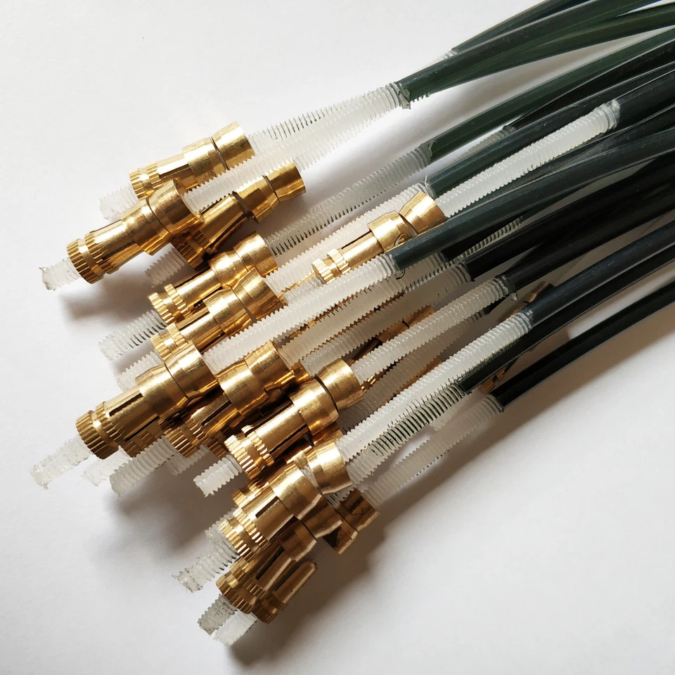 10x 1/4 1/2 Cello Tailgut Tail Gut Nylon Bronze Screw End fit Tailpiece Durable - image 1 of 1