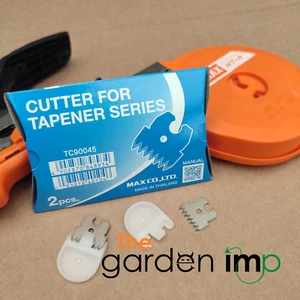 Max Tapener Blades New Spare Serrated 2pk Tying Machine HT-R1 Orange Replacement - Picture 1 of 6