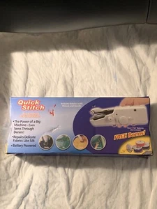 quick stitch handheld sewing machine white - Picture 1 of 4