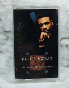 KEITH SWEAT - I'LL GIVE ALL MY LOVE TO YOU (1990) CASSETTE TAPE ALBUM R&B SOUL! - Picture 1 of 4