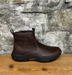 SKECHERS RESPECTED-EVANSTON 205176 HERREN FREIZEITSTIEFEL BRAUN GRÖSSE 11 NEU IM KARTON - Bild 1 von 7