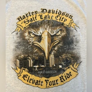 Camiseta gráfica Harley-Davidson Salt Lake City, Utah Elevate Your Ride Eagle XL - Imagen 1 de 6