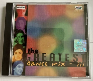 *New Sealed* The Greatest Dance Mix 3 1998 RPG CD Bollywood Hindi Remix - Picture 1 of 2