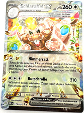 Pokemon Karte TCG Schlaraffel EX 179/197 Obsidian Flammen Full Holo Rare Deutsch