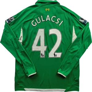 Liverpool 2012-13 Warrior goalkeeper Péter Gulácsi football jersey shirt size L - Bild 1 von 10