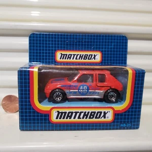 Matchbox 1990 MB25 MICHELIN PIONEER PEUGEOT 205 TURBO 16 NuMint in C9 NuMint Bx - Picture 1 of 5