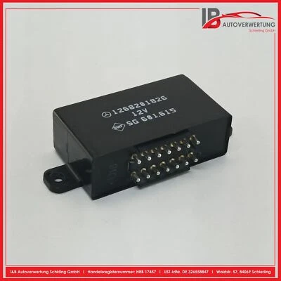 MERCEDES BENZ W126 - W124 Steuergerät Sitzheizung 1268201826 601.615 SWF - Bild 1 von 4