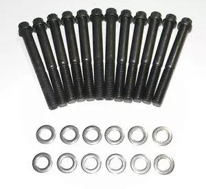 SB Dodge Mopar 92 - 98 Magnum 12 Pt Grade 8 Intake Manifold Bolt Kit NEW - Bild 1 von 2