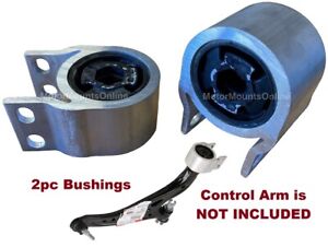 9PP143 2pc Bushing Bracket Fit 2018 - 2022 Chevy Equinox Terrain Front Lower Arm