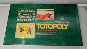 Vintage Waddingtons Totopoly Brettspiel 1972 - komplett ohne Anleitung - Bild 1 von 12