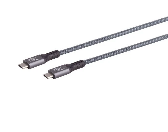 (29,50€/m) USB 4 Gen 3x2 Typ C PRO 240W PD Schnellladen 2m 40Gbps Daten 8K60Hz - Bild 1 von 1