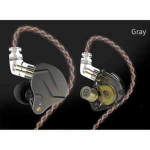 KZ ZSN PRO Hybrid in-Ear HiFi Earphones with Zinc Alloy Faceplate Black - Zdjęcie 1 z 12