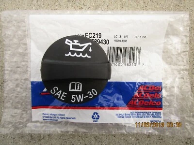 96 - 98 OLDSMOBILE ACHIEVA SL S SC ENGINE OIL FILLER FLUID CAP OEM BRAND NEW - Image 1 of 3