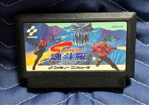 Super Contra Nintendo famicom NES Konami 1990 KDS-UE Japanese Version Action - Picture 1 of 12