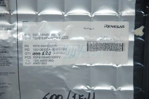R5F61664RD50FPV LOTTO 120 PEZZ MICROCONTROLLORI 32 BIT RENESAS STOCK IN ITALIA - Picture 1 of 6