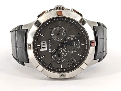 Concord Saratoga 02.6.14.1072 Chronograph Quarz Uhr, 42mm - Bild 1 von 4