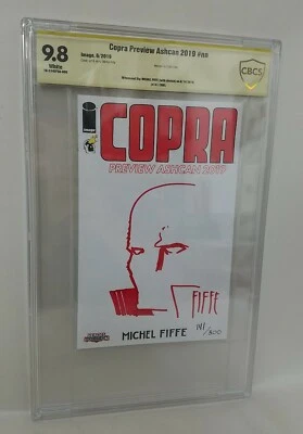 Copra Preview Ashcan 2019 Signed Michel Fiffe W Sketch CBCS 9.8 141/300 Rare - Image 1 of 4