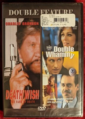 Death Wish: The Face of Death / Double Whammy (DVD, 2007) Double Feature - New! Foto 1 de 4