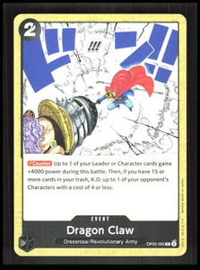 One Piece Dragon Claw OP05-095 Awakening of the New Era TCG CB-1-4-D-11 - Picture 1 of 7