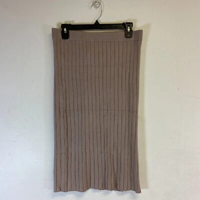 Liz Caliborne Sand Skirt Size Medium Women Pull On Skirt Elastic Waist 333924J - Image 1 of 4