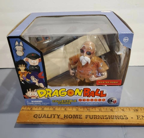 Dragon Ball Master Roshi Figure, Funimation,NIP, 2002 Cover